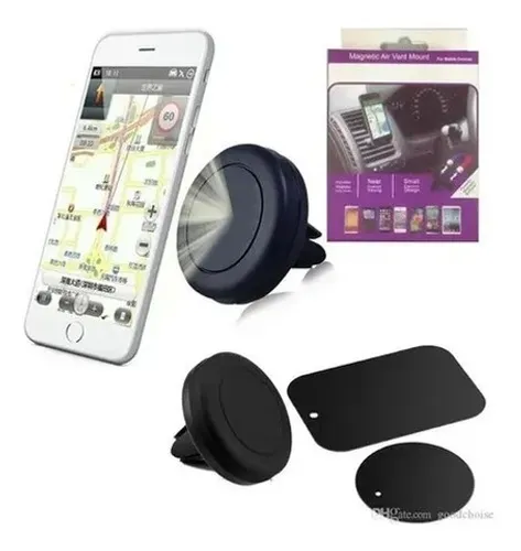Suporte De Celular Veicular Magnético Ar Condicionado, magnetic air vent mout
