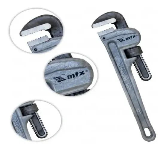 Chave De Grifo Americano Cano Em Alumínio 36 Pol 900mm Mtx