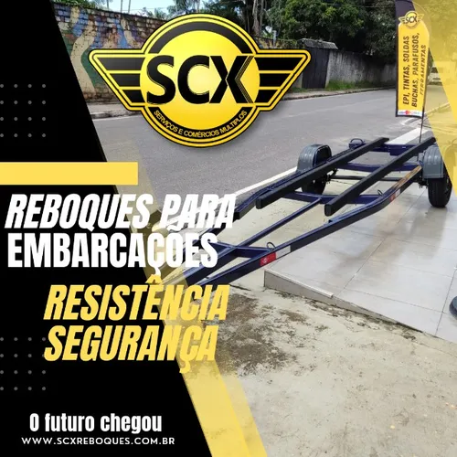 Carretinha Reboque SCX1N7 - Lançamento - A melhor Carretinha do Brasil