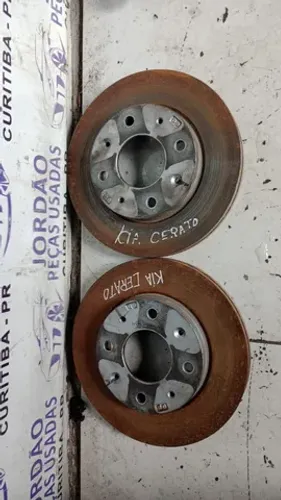 Disco de freio ventilado Kia Cerato. cada