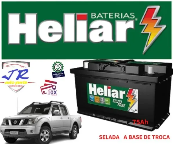 Bateria Heliar 75Ah