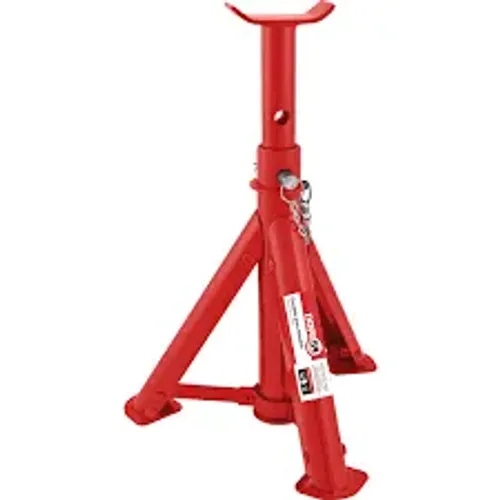 Cavalete/Preguiça Carga de 02 Toneladas Vermelho.