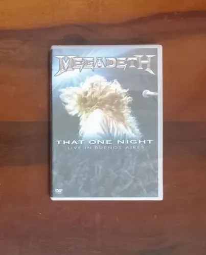 DVD lacrado Megadeth That One Night Live Buenos Aires 2005 