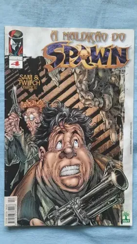 Pacote de 3 revistas A Maldição do Spawn da Abril (mais uma gratis)