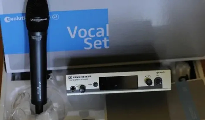  Microfone Sem Fio Sennheiser G3 Novo Na Caixa Pronta Entrega