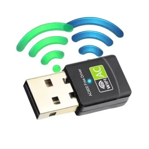 (NOVO) Antena Receptor Wi-fi 5G Dual Band