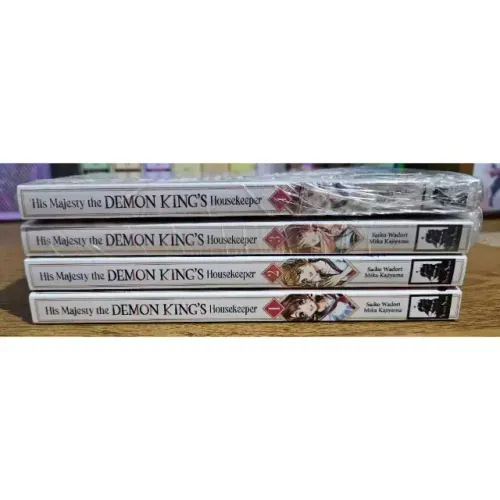 [INGLÊS] His Majesty the Demon King's Housekeeper Vol.1 ao 4