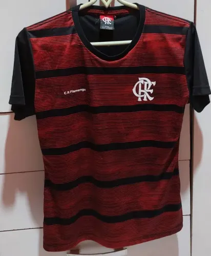 CAMISA FEMININA OFICIAL DO FLAMENGO (MR-2004) Alt.60 cm/40 cm Larg.