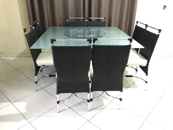 Mesa Vegas com 08 cadeiras!! Frete Grátis!!!