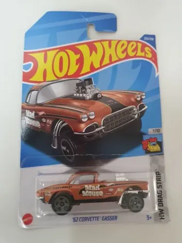 Miniatura 62 Corvette Gasser Hot Wheels 1/64
