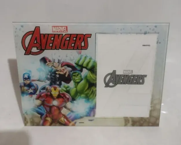 Porta retrato colecionavel Marvel