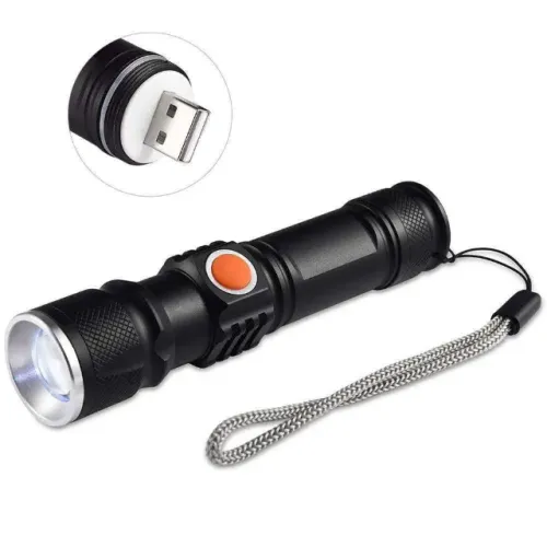 Lanterna De Led Maxtill Mini Recarrregavel T6 Max7103 Loja Coimbra Computadores Entrega   