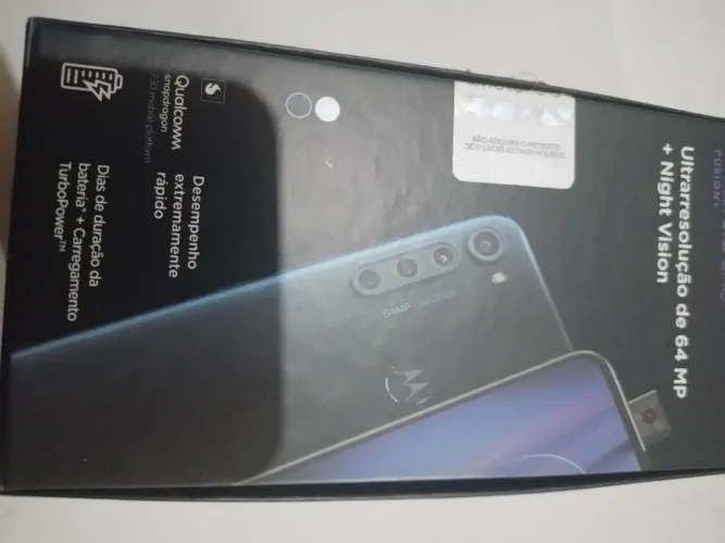 Caixa vazia Motorola Moto G9 Play - Novo - Lacrado