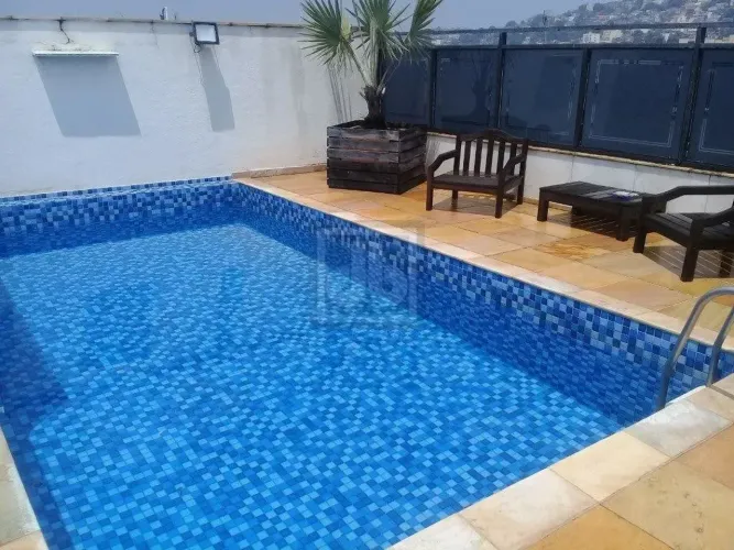 Ilha do Governador - Moneró - Cobertura Duplex - Elevador - Varanda - Piscina - Salão - 3