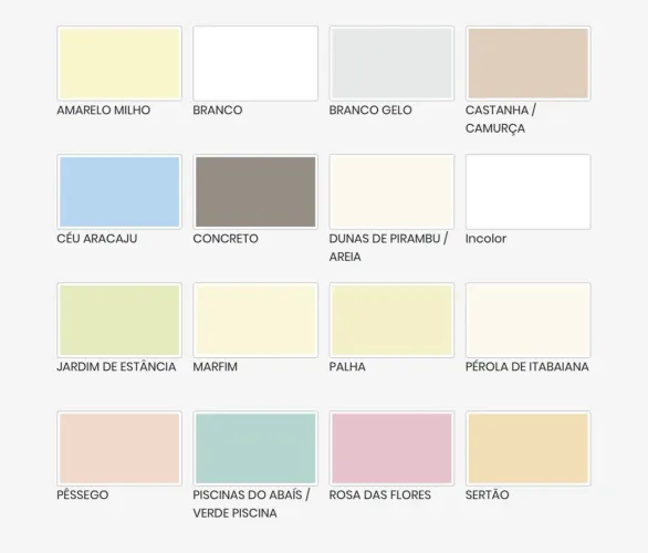 Tinta Colortex Interna TODAS AS CORES 15L