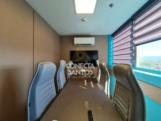 Sala Coworking no Valongo, Santos, Cod: 676