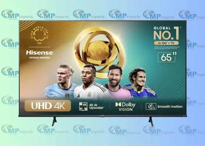 Loja MP Imports: Smart TV 65? Hisense 65A6N DLED 4K UHD HDR10+ Dolby Vision Alexa 