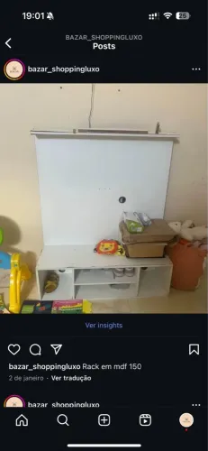 Rack em MDF 150 - Ideal para sua casa!