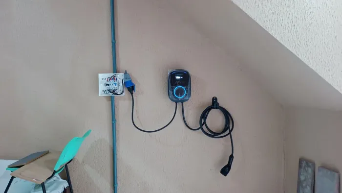 Instalação de Carregador de Carro Elétrico