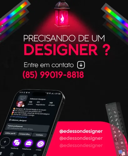 Precisando de um designer? - Designer gráfico freelancer