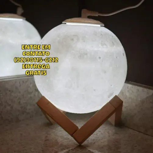 Umidificador de Lua Ar Aromatizador- Entregas 9h as 23h
