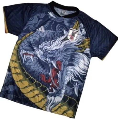 Camisa Seleção Japão Animes Shenlong, Samurai, The king, cavaleiro