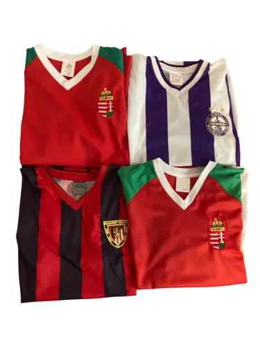 Coleção de 4 Camisas Seleção e Times Hungria