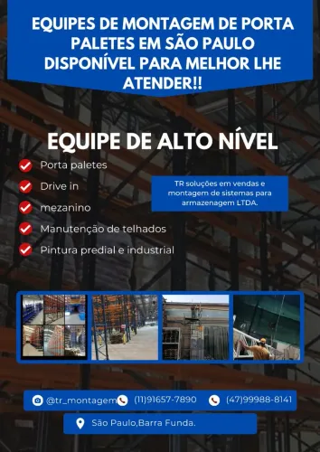 Montador de porta palete