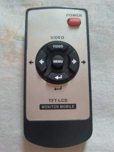 Controle Remoto para TFT LCD Monitor Mobile