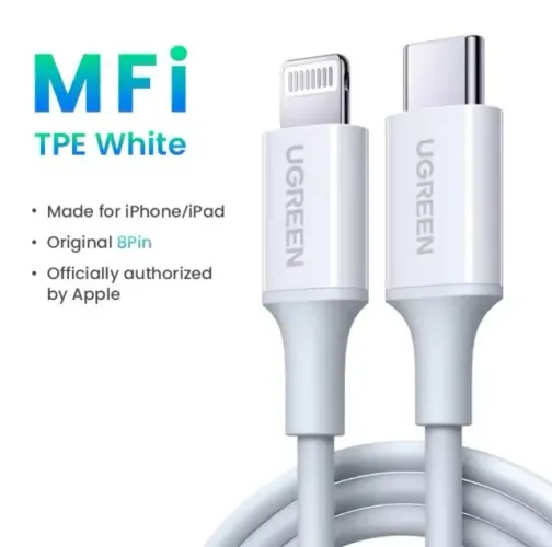 CABO IPHONE 1METRO MFI 20W PD USB C X LIGHTNING UGREEN