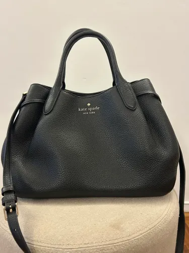 Bolsa preta Kate spade original