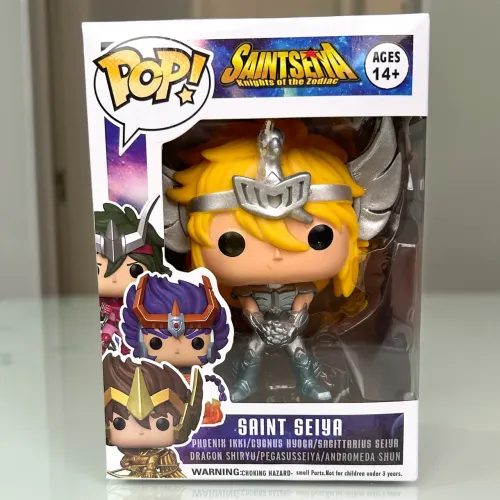 Funko Pop Hyoga Os Cavaleiros do Zodíaco 