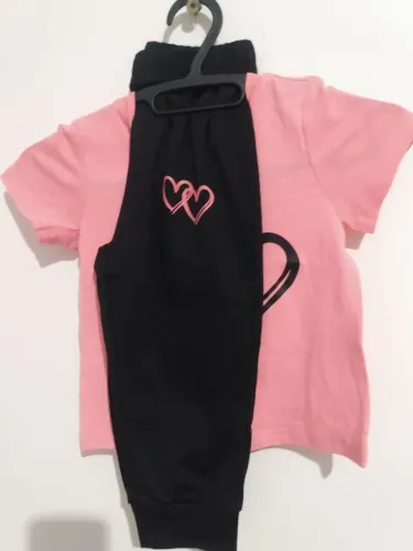 Conjunto Blusa e Calça Infantil Menina