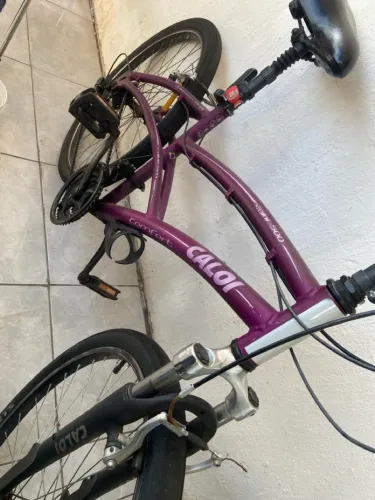 Bicicleta Caloi Comfort 500 - Roxa