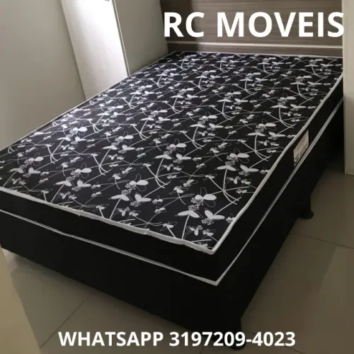 Cama Box Casal OrthoBox com Colchão D33 - Conforto e Durabilidade Garantidos