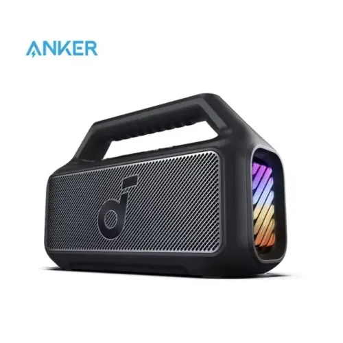 [NOVO]Caixa de Som Soundcore Boom 2 Anker - 80W, Bluetooth 5.3, IPX7, 24h Bateria, BassUp 