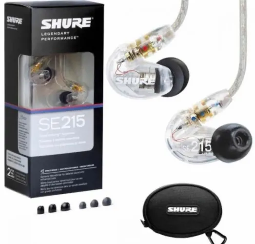 Fone Shure In Ear Se215 Profissional ( NOVO)