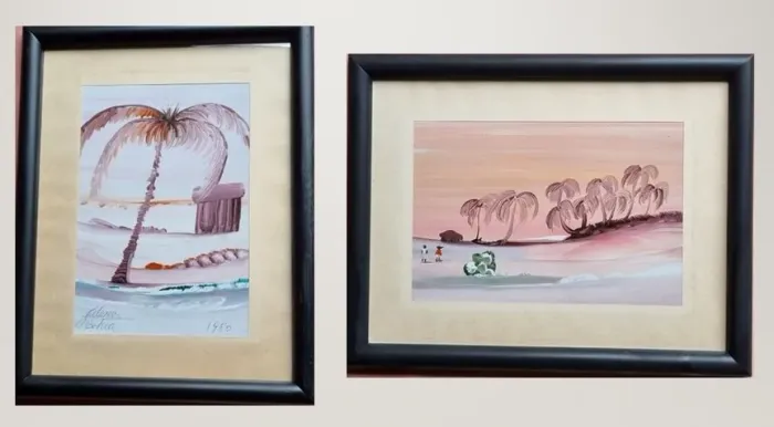 Gravuras originais do renomado artista plástico Gileno Bahia I