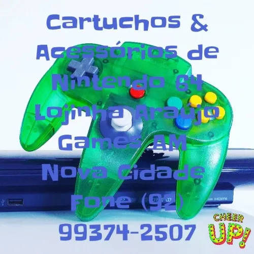 Cartuchos e Acessórios Nintendo 64