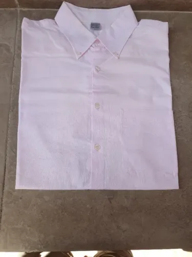 Camisa Mangas Curtas Rosa