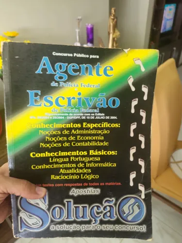 Livro Agente Escrivão  Polícia  Federal 