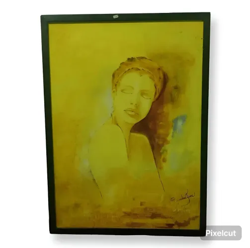 Quadro Pinturas a Óleo  -  Mulher