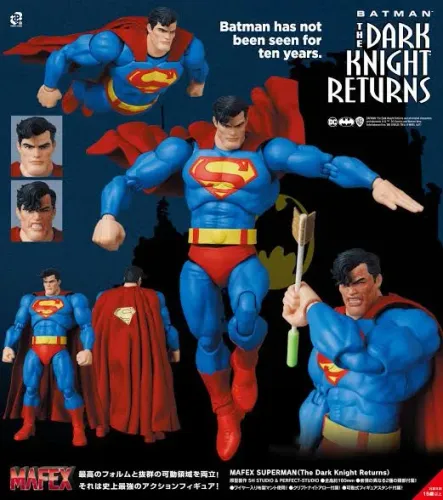 Superman Batman Dark Kinght Returns Frank Miller Mafex Medicom Lacrado