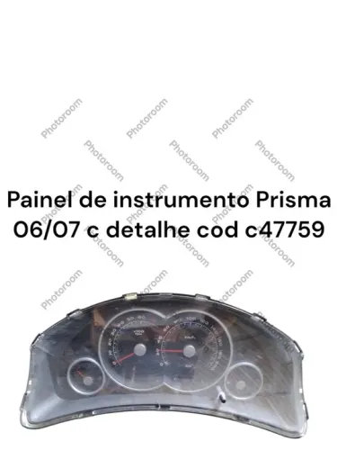 Painel de Instrumentos Prisma 06/07 c/ Detalhe