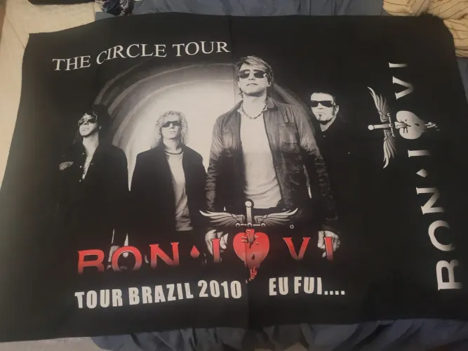 Bandeira Bon Jovi turnê The Circle 2010