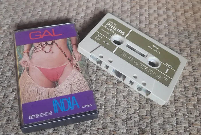 Cassette K7 Gal Costa, Índia 