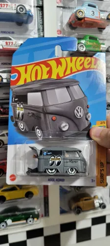 Kool Kombi Mooneyes Cinza Hot Wheels.