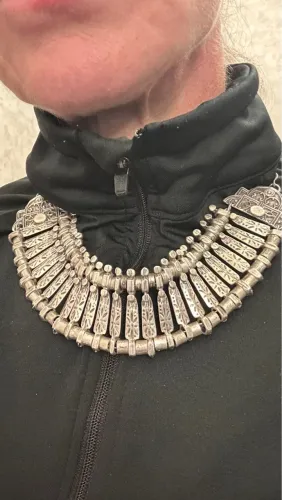 Gargantilha indiana em Prata