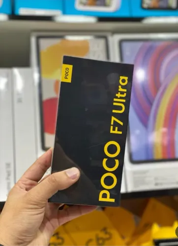 Poco F7 Ultra 5G Lacrado 512GB, IP68, 120W, Bateria 5300mAh, Parcelamentos, Entregamos