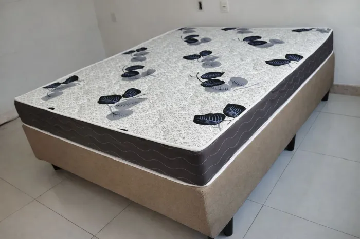 Cama Box Casal Exclusive D28 138x188x62 - Novo e Embalado!!